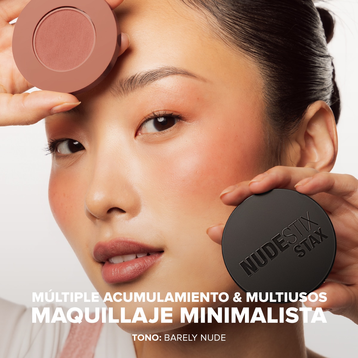 NUDESTIX STAX ALL OVER COLOR BLUSH BALM (RUBOR EN CREMA PARA ROSTRO)